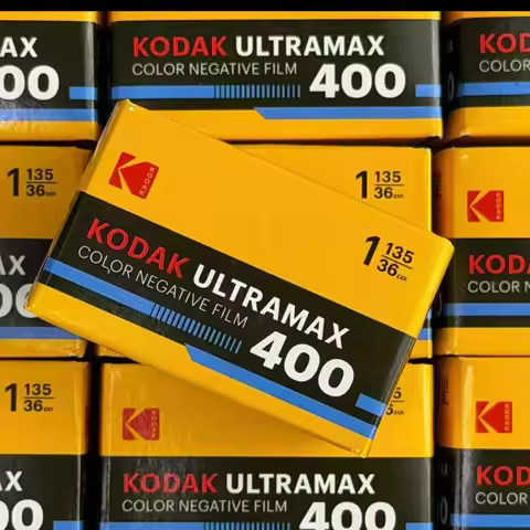 New Packaging 36 Exposure Per Roll Kodak UltraMax 400 1 2 3 5 10 Roll C41 Flushing Degrees 135 Color
