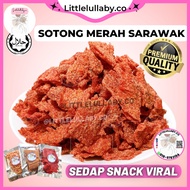Halal Sotong Merah Sarawak Pedas Bergula Gula Kering Pangkor Cumi Spicy Red Cuttlefish Dried Squid S