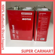 MOTUL J-01 STREET 5W-40 VL
