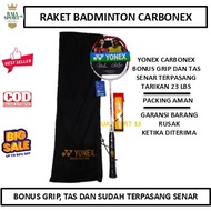 RAKET BADMINTON IMPORT YONEX SUPER QUALITY BONUS TAS GRIP - RAKET BULUTANGKIS YONEX - RAKET YONEX - 