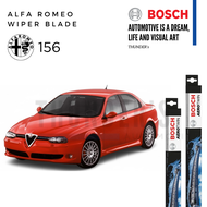 BOSCH ใบปัดน้ำฝน ALFA ROMEO 156 932 อัลฟาโรเมโอ Aerotwin BBA 20/22 ไร้โครง BOSCH Wiper Blade for ALF