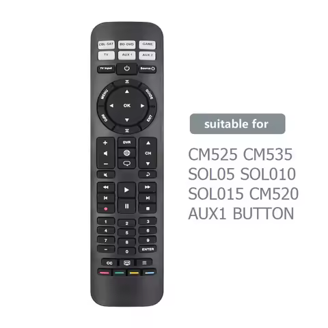 Remote control suitable for Bose Solo 5 535 525 SOLO5 SOLO10 SOLO15 CM520 TV Sound System Sound Bar