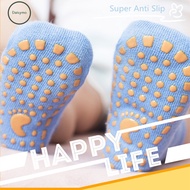 Antiskid Socks Floor Socks Non Slip Children Baby Toddler’s Socks Early Education Trampoline Socks D