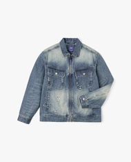 LEE - Áo khoác denim nam tay dài Indigo Comfort LMT011300101291-A09277