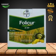 .Folicur 25WP - 1 box(10x50g sachet) / Fungicide.