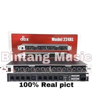 Crossover Dbx 224Xl 4 Way Stereo Plus Subwoofer / Dbx 224 Xl Dbx 224Xlfier Mixerfier Mixer Ampli