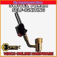 OREX Swivel Torch Self-Igniting Brazing Torch Gas Torch PRO-8390