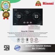 Built-in Gas Hob Rinnai 3-Burner Built-in Stove Rinnai RB-773 RO(G) / RB773ROG Gas