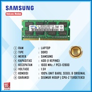 RAM LAPTOP DDR3 4GB 1600MHZ PC3-12800 SAMSUNG