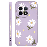 Creative Elegant Daisy Phone Case For OnePlus 13R 13 12R 12 11R 11 10 10T 10R 5G Comfortable Feel Co