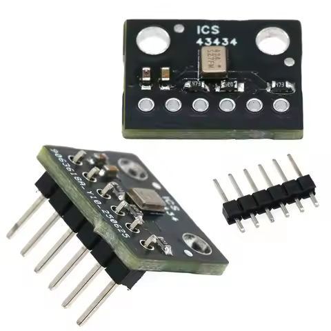 ICS-43434 I2S 3.3V MEMS microphone Module Breakout Low cost Low Pass Filter Mini-module