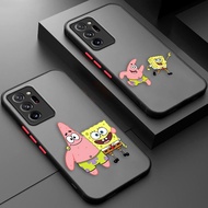 Spongebob Star Friends Matte Cell Phone Cover For Samsung Galaxy Note 20 10 9 8 Ultra Pro Plus Lite A81 M60 A10 M01 A7 A750 A05 A04 A03 A02 A01 F02 M02 S E Core