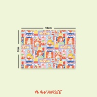 Painted Tongmeng Mini Blessing Greeting Card Harvest Apple Small Greeting Card Mini Small Greeting C