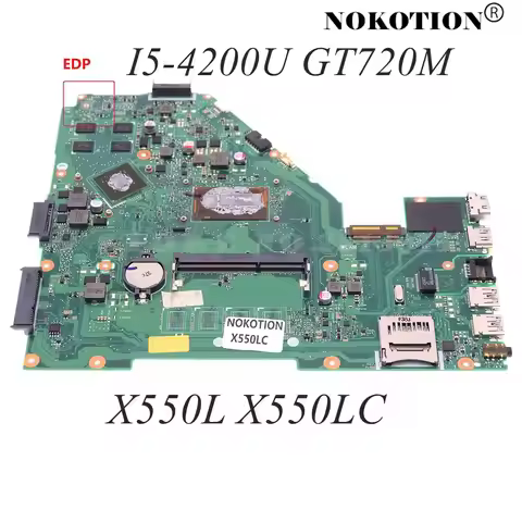 60NB02H0-MBD010 X550LC MAIN BOARD REV 2.0 For ASUS X550L X550LC Laptop Motherboard With I5-4200U CPU