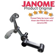 MESIN JANOME GENUINE PART - Thread Take Up Lever set unit aisan/ and platuk complete set of Janome s