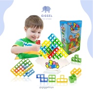 Mainan anak balok keseimbangan / Tetris Balancing Tower / Tetra Tower SS 1561 [ Giggel ]