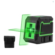 Self-Leveling Laser Level, 2 Lines Laser Level Green Cross Laser Beam Line, Alignment Laser Tool for Picture Hanging and DIY Application