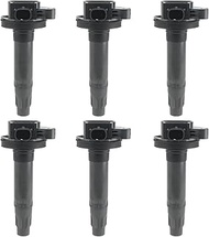 GoaMotors 6PCS UF553 DG520 Ignition Coil Pack Fit for Ford Edge Explorer F150 Taurus Flex for Lincol