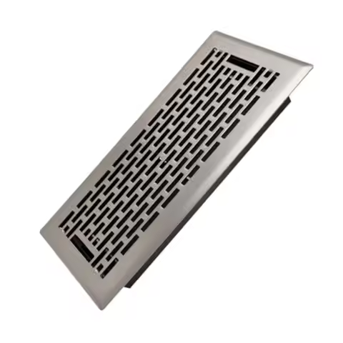 Howeall 4x10 Inche Heavy Duty Walkable Floor iter - Eay Adjut Air upply Lever Decorative Floor Vent 