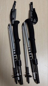 健行，旅遊 ，支撐 Black diamond 可屈摺 碳纖 行山杖 98% 新 black diamond DISTANCE Z TREKKING/RUNNING POLES 98% new