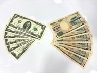 🍀幸運鈔🍀 「日本2000日元+ 美國2美元」