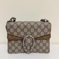Gucci酒神包小號 卡其色