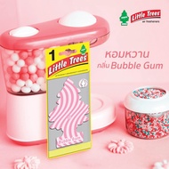 Bubble Gum(กลิ่นหมากฝรั่ง) Little Trees แผ่นน้ำหอมปรับอากาศ