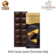 Godiva Signature 90% Cacao Dark Chocolate 90g