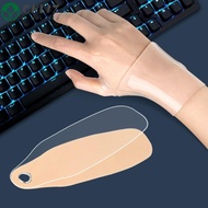 CHLIZ Sports Sprain Wrist Guard, Silicone Transparent Wrist Guard, Portable Gel Sebs SEBS Gel Gloves Male Female