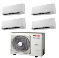 Toshiba (Inv) R32 5 ticks System 4 RAS-4M41U2ACVG-SG/RAS-M10U2KCVG X 4 WITH INSTALLATION &amp; FREE DISPOSAL OF OLD AIRCON