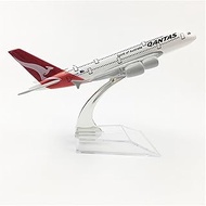 1:400 Scale 16cm Qantas Airways Airlines Airbus A380 Metal Alloy
