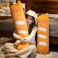 100cm Long Animals Plh Toy Stuffed Squishy Animal Bolster Pillow Cat Cylindrical Plhie Toy Sleeping Friend Best Gifts