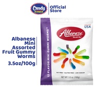 Albanese 12 Flavors Gummy Worms 100g