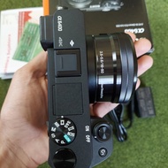 Camera Mirrorless Sony a6400 fullset Second Bukan a6100 a6300 a6500