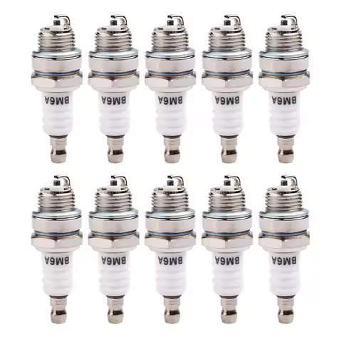 5/10Pcs Sparks Plug for 2 Strokes L7T BM6A BPMR7A RCJ6Y RCJ7Y WSR5F 33cc-49cc Trimmer Blower Chainsa