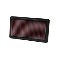 K&N 33-2343 Drop In Air Filter Honda Civic FD2 2.0 Auto Type R FD2R K20A K20Z Engine High Flow Washa
