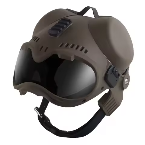 Tactical K9 Dog Helmet With Mounting Rail Goggles Outdoor Hunting Combat Training Large Patrol Dogs