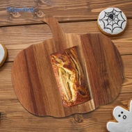 Shamjina Pumpkin Shaped Wooden Cutting Board Chopping Board Butcher Block Irregular