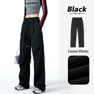 [Local Inventory‌] VUUG Women Long Loose Pants Baggy Sports Casual Pants