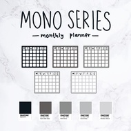 PLANNER SERIES: MONO - MONTHLY PLANNER