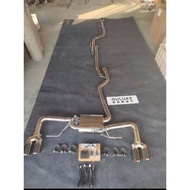 bmw f30 valvetronic carbon tip exhaust system