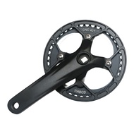 【MRBUNNY】4‑Hole Black Chain Guard Protector Cover Fits 36T-42T Bike Chainring 104BCD
