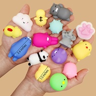 Mini Squishy Toys Mochi Squishies Kawaii Animal Pattern Stress Relief Squeeze Toy For Kids Boys Girl