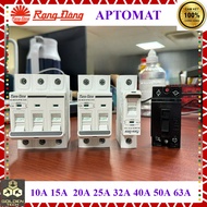 (Rang Dong) Circuit breaker, circuit breaker, MCB 1 clove, 2 cloves, 3 2-pole, 3-pole CB circuit bre