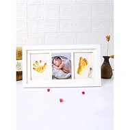 Baby Hand Foot Print Commemorative Small Foot Print Baby Hand Foot Print Pad Newborn Hundred Days Fu