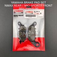 YAMAHA BRAKE PAD SET B6H-F5805-00 FOR NMAX REAR AND MIO SPORTY FRONT ALL VERSIONS