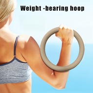 Customized Logo name Glossy Yoga Weighted Ring Fitness GYM Weighted Ring Silicone