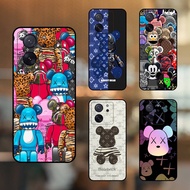 Xiaomi 13 T Phone Case With Black Border Bear Be @rBrick