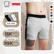 [Random Gift] BAMIHOME men'sShorts, shorts, men's pajamas made of cool cotton, Slim Fit form QT4C01