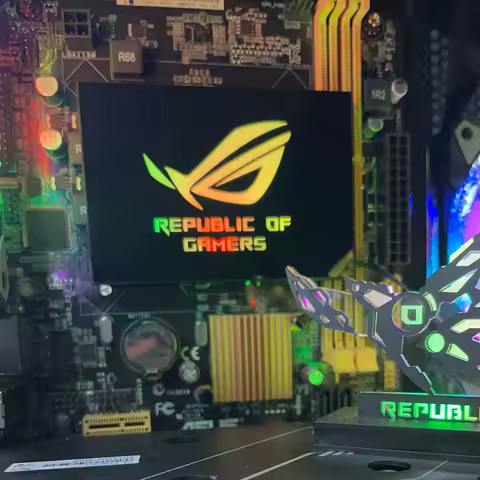 MOD Computer Case Lighting Panel,5V AURA SYNC RGB Nameplate ROG SSD Backplate Cover Gaming Cabinet L